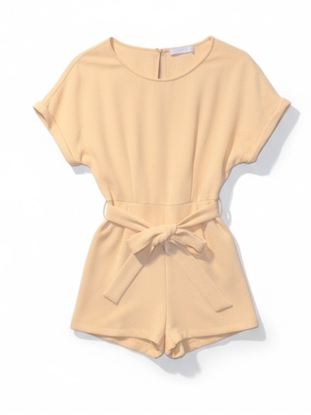 Lush Carly Romper in Pale Yellow – Size Medium